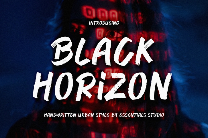 BLACK HORIZON Font Download