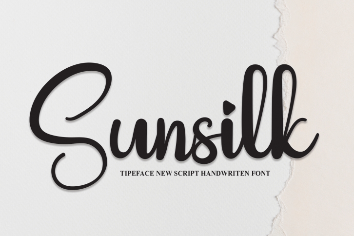 Sunsilk Font Download