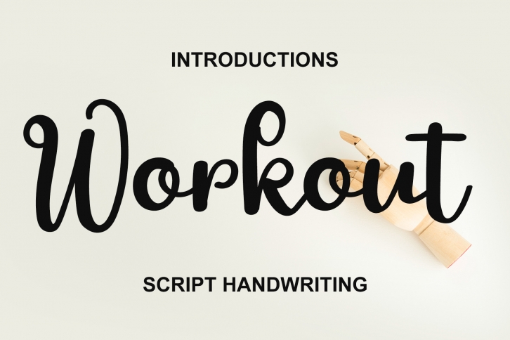 Workout Font Download