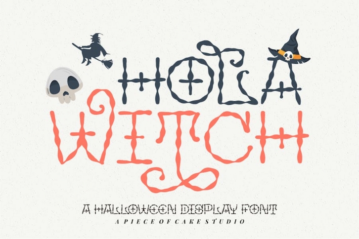 Hola Witch - A Display Font Font Download