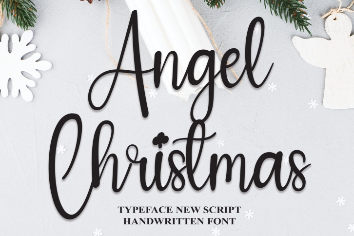 Angel Christmas Font Download