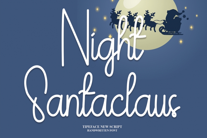 Night Santaclaus Font Download