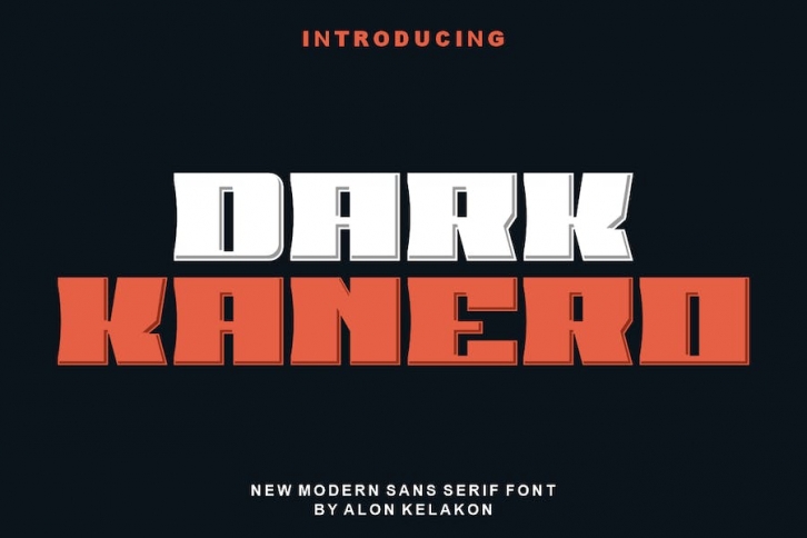 Dark Kanero Font Font Download