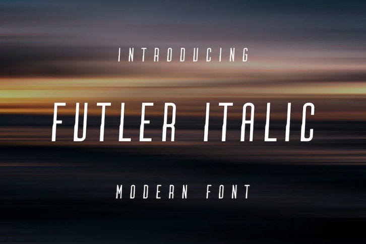 Futler Italic Font Font Download