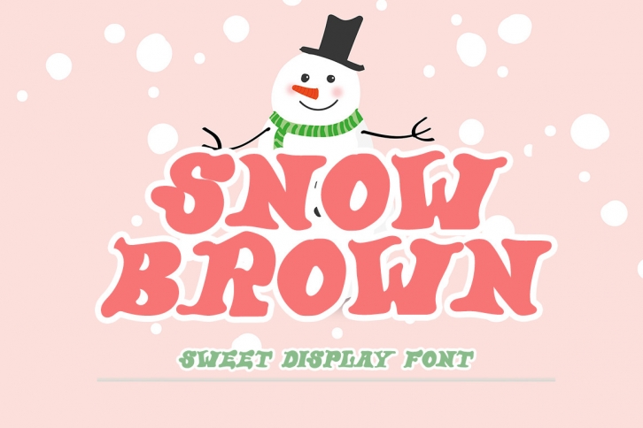 Snow Brown Font Download