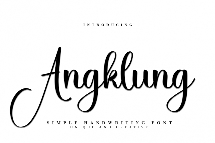 Angklung Font Download