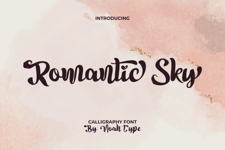 Romantic Sky Font Download