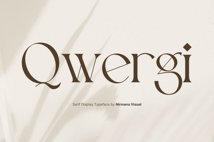 Qwergi - Logo Font Font Download