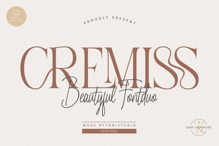 CREMISS Font Download