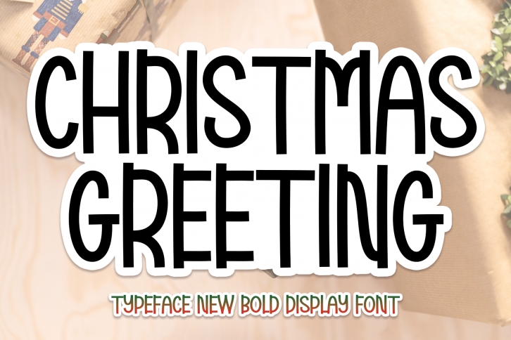 Christmas Greeting Font Download