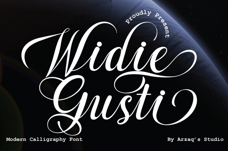 Widie Gusti Font Download