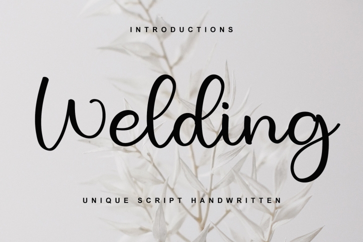 Welding Font Download