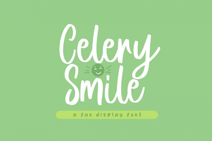 Celery Smile Font Download