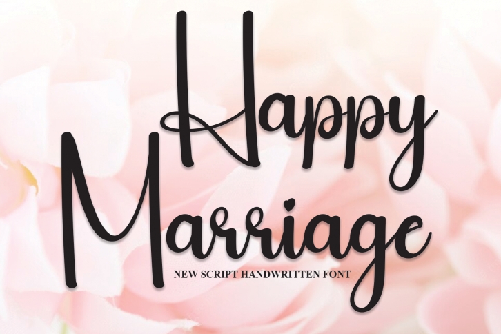 Happy Marriage Font Download