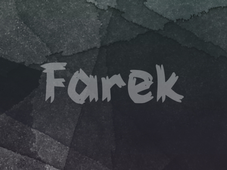F Farek Font Download