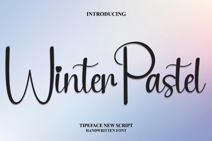 Winter Pastel Font Download