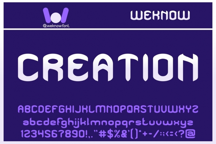 Creation Font Download