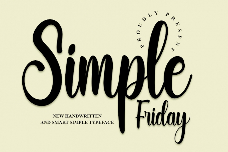 Simple Friday Font Download