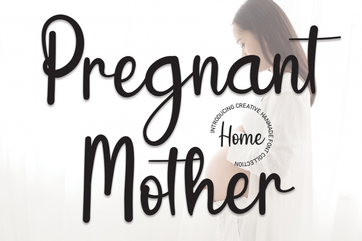 Pregnant Mother Font Download