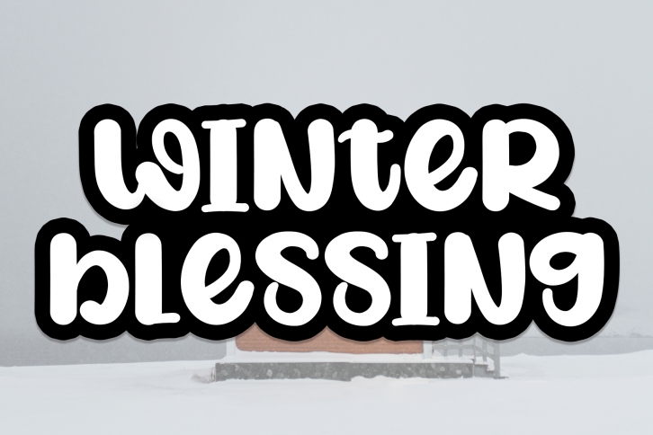 Winter Blessing Font Download