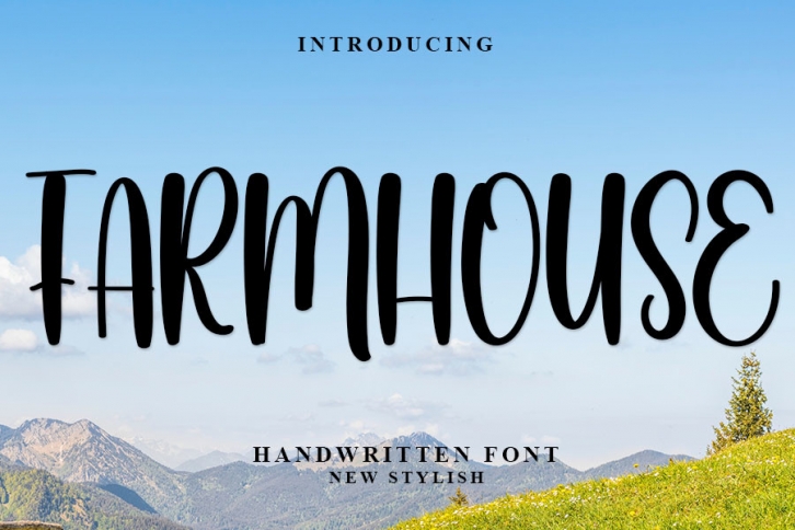 Farmhouse Font Download