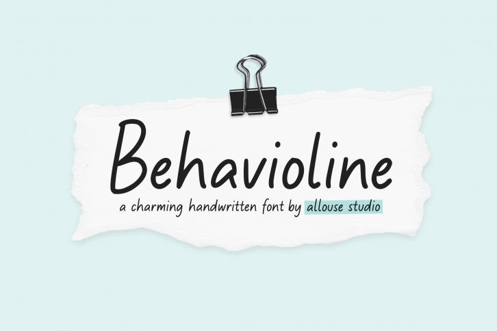 Behavioline Font Download