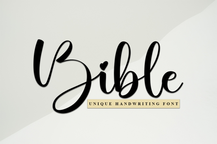 Bible Font Download