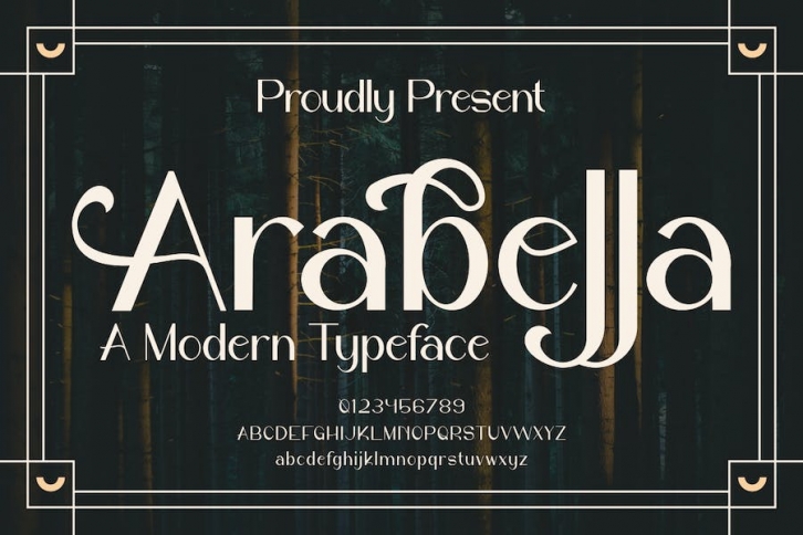 Arabella - A Modern Font Font Download