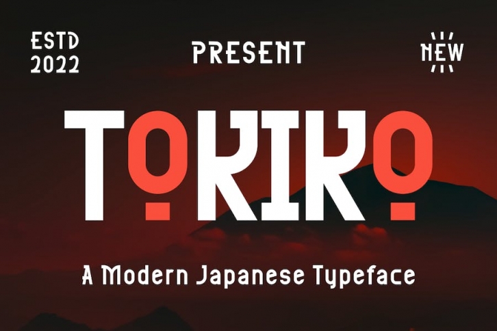 TOKIKO - A Modern Japanese Font Font Download