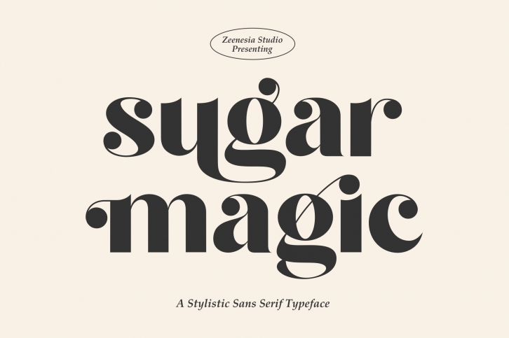 Sugar Magic - Only Font Download