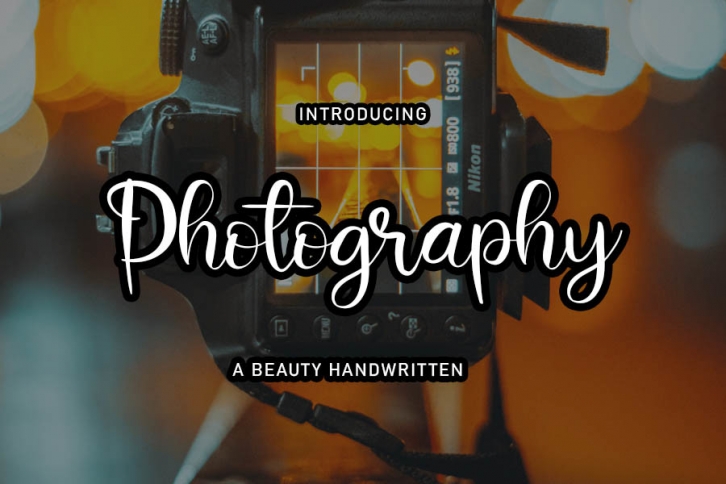 Photography Font Download