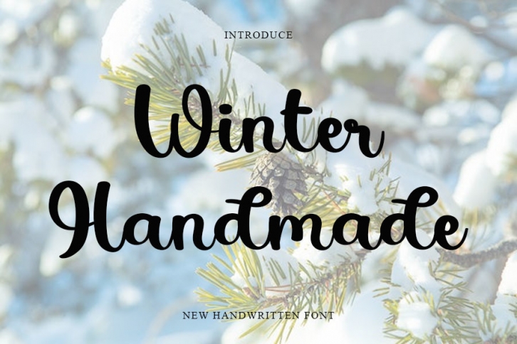 Winter Handmade Font Download