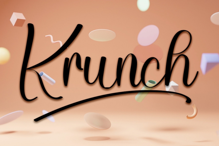 Krunch Font Download