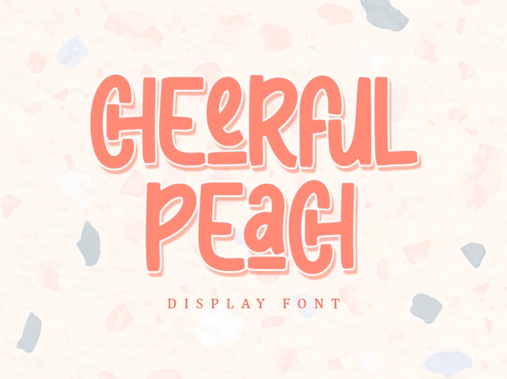 Cheerful Peach Font Download
