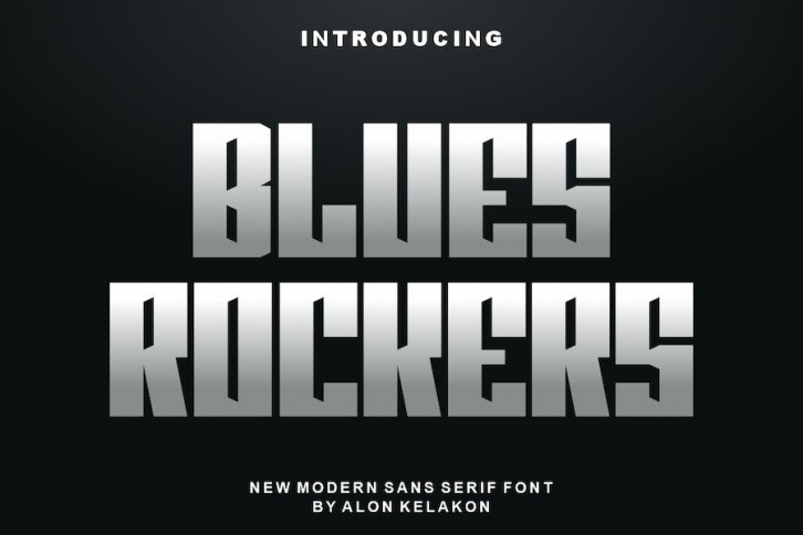 Blues Rockers Font Font Download