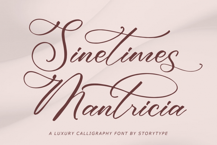 Sinetimes Mantricia Font Download