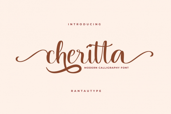Cheritta Font Download