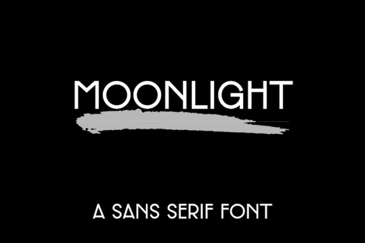 Moonlight - Sans Serif Font Font Download