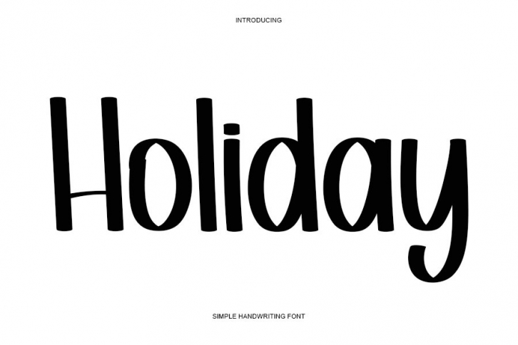 Holiday Font Download