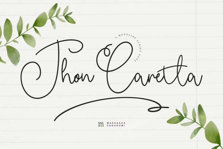 Jhon Caretta Font Download