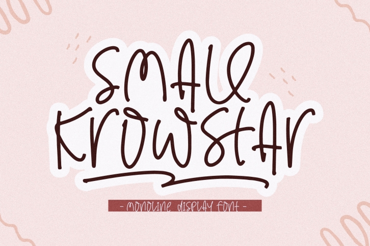 Small Krowstar Font Download
