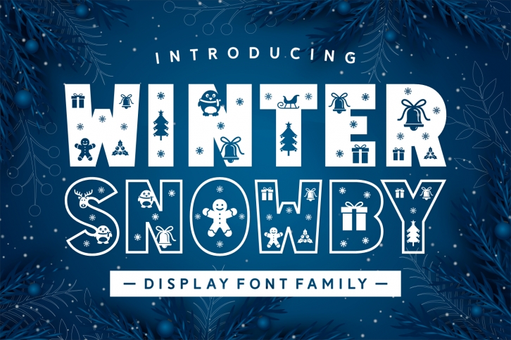 Winter Snowby Font Download