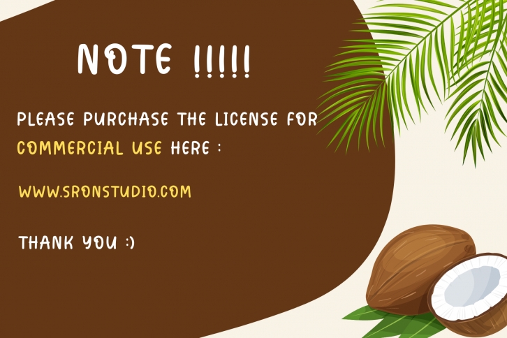 Coconut Kids Font Download