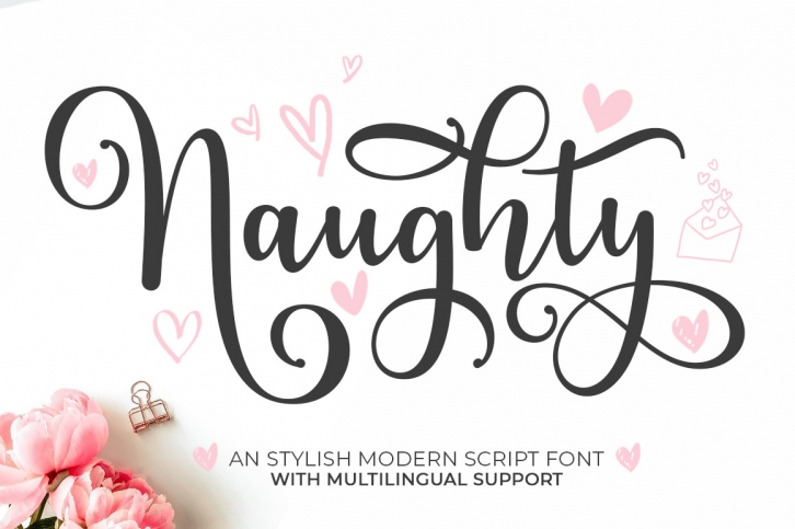 Naughty Font Download
