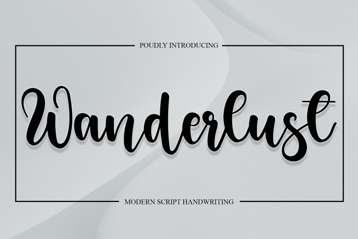 Wanderlust Font Download