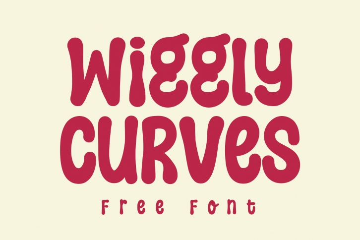 Wiggly Curves Font Download