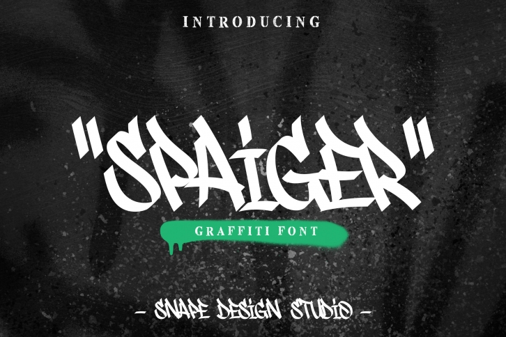 Spaiger Font Download