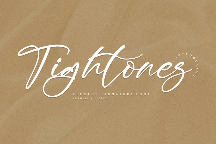 Tightones Font Download