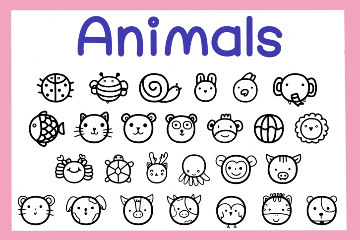 Animals Font Download