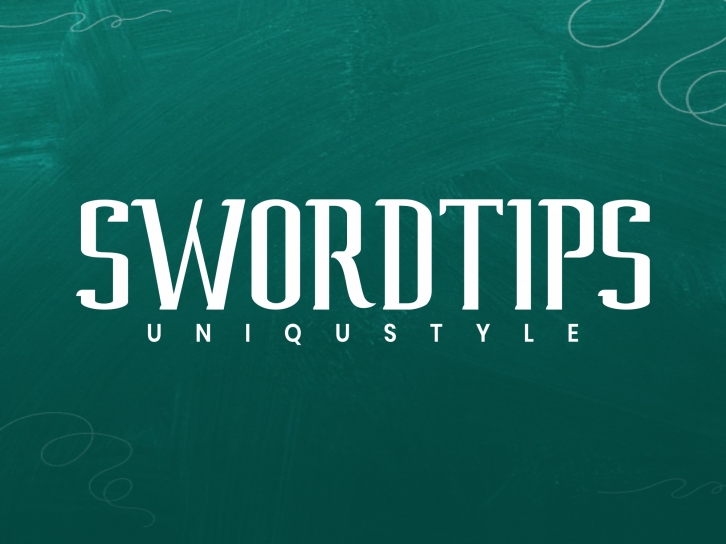 Swordtips Font Download